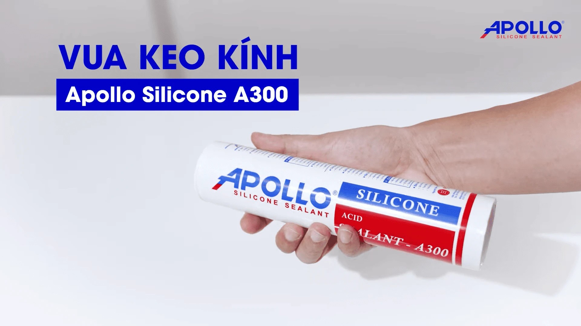 Apollo Silicone A300 - Vua keo kính là sản phẩm phù hợp để làm bể terrarium đa giác