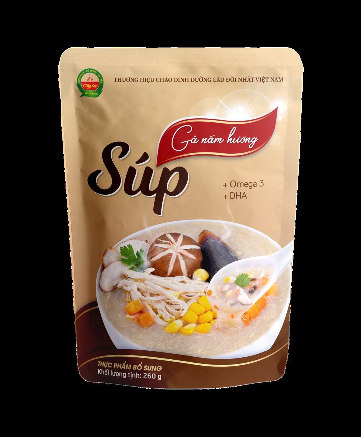 Súp Gà Nấm Hương