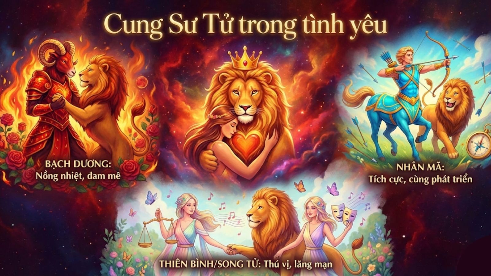 Cung Sư Tử trong tình yêu
